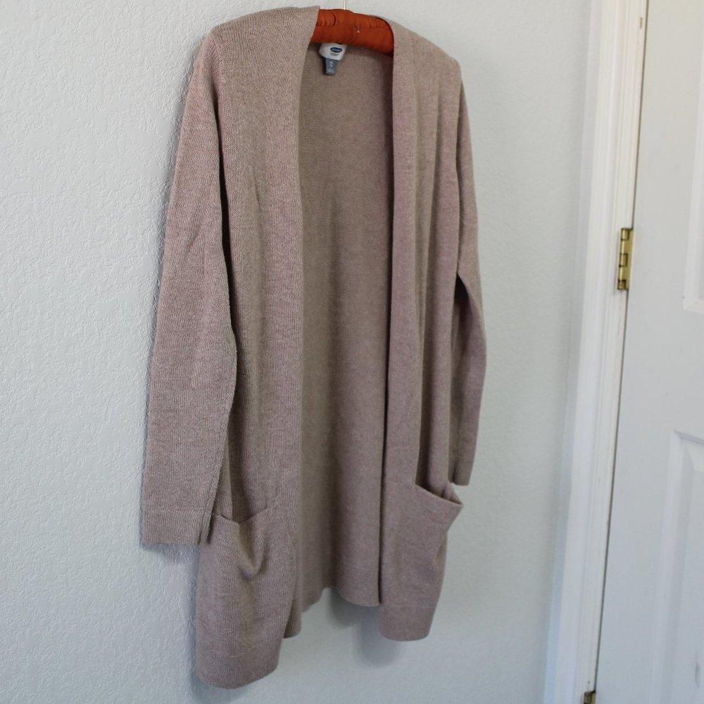 Old Navy tan cardigan xs